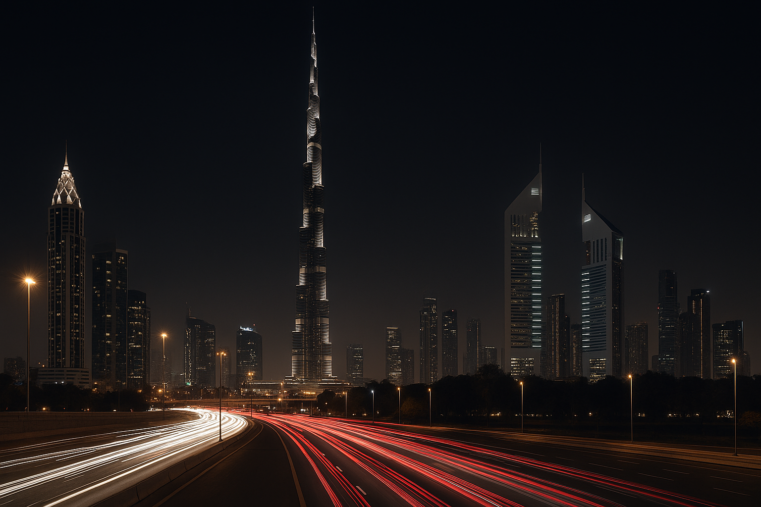 InfinityX skyline background